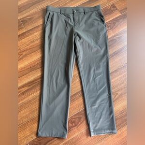 Callaway Men's Charcoal Performance Golf Pants Flat Front Stretch